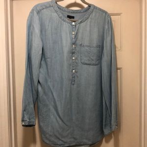 Talbots denim tunic